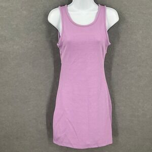 ROXY Cutout Mini Dress‎ Sleeveless Lilac Casual Bodycon Party Women's Sz S Edgy